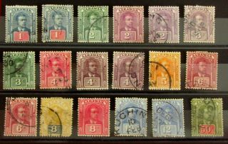 Malaya Malaysia States Sarawak Old Stamps / Mh / Ng - R113e9017