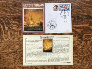 Gb Benham Fdc 2005 Great Britains,  Nelson,  The Battle Of The Nile,  Ltd 2000,