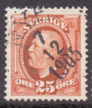 Sweden Sverige Postmark / Cancel " Nye " 1905