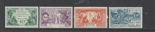 French West Africa - Mauritania - 65 - 68 - Mh - 1931 - Colonial Expo - Paris