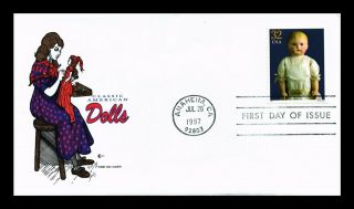 Dr Jim Stamps Us Martha Chase Classic American Dolls First Day Cover Craft