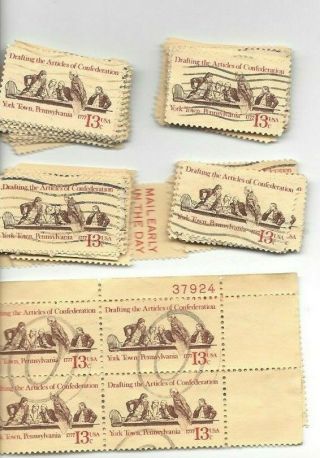 U.  S.  Stamps Scott 1726.  13 Cent " Articles Of Confederation " 100