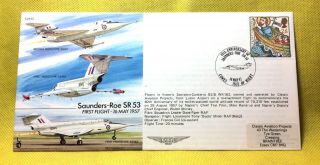 Gb,  1997,  Raf Flown Cover,  1st Flight Saunders - Roe Sr53,  (eja 23),  P236