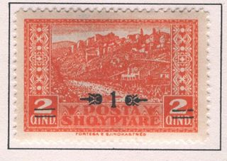 Albania Sc 163 Nh Issue Of 1924 - Overprint