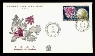 Dr Who 1979 Fsat French Southern Antarctic Territory Taaf Satellite Fdc C119502