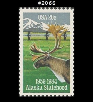 Us 2066 Mnh Alaska Statehood