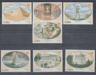 1997.  50 Spain Antilles 1997 Mnh 7 Wonders Of The Ancient World Comple Set