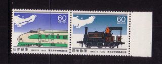 Rail/trains Thematic Stamps - Japan,  Muh,  Old Train & Express Train