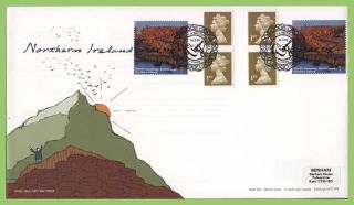 G.  B.  2004 Northern Ireland Booklet Royal Mail First Day Cover,  Omagh