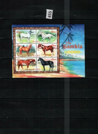 Gu Gambia - Mnh - Horses