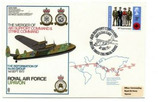 1972 Rafm Cover - The Merger Of Air Support Command & Strike Command