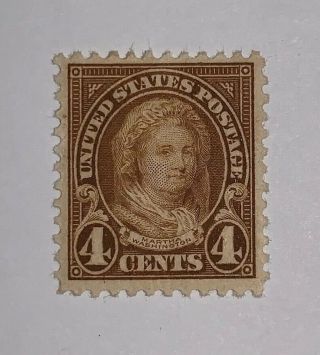 Travelstamps: 1922 - 26 Us Stamps Scott 556 Og Hinged Mhog 4 Cent