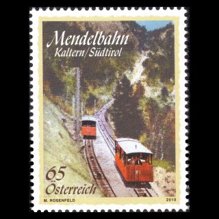 Austria 2010 - The Mendel Railway Train - Sc 2252 Mnh