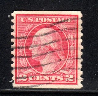 Us Stamp Gem 453 2c Washington,  Centering,  Great Perfs