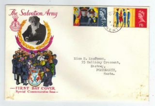 Great Britain 1965 Salvation Army Fdc