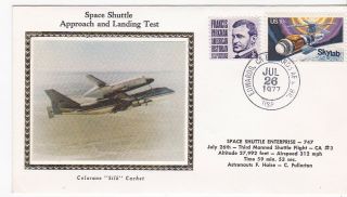 Space Shuttle Approach And Landing Test Edwards Ca July 26 1977 Colorano Silk