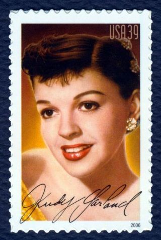 4077 39c Judy Garland,  Any 4=free