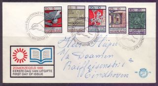 Netherlands 1966 Fdc,  E79 Summer Issue.