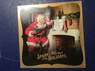 2018 Sparkling Holidays Souvenir Sheet