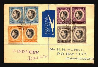 South West Africa 1937 Coronation Series Fdc (i) - Z19272