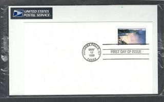 G Sc C137 Niagara Falls First Day Cover Envelope Comes In U.  S.  P.  S.  Package
