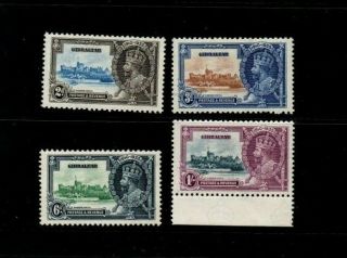 A Gibraltar 1935 Silver Jubilee Group Of Issues