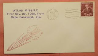 1960 Atlas Missile Launch Patrick Afb Fl