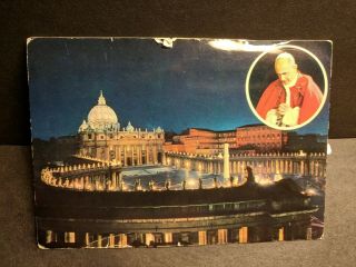 Uss Zellars Dd - 777 Naval Cover 1968 Vatican City
