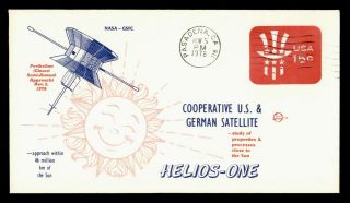 Dr Who 1978 Helios - One Us German Satellite Space Sun Approach C126085