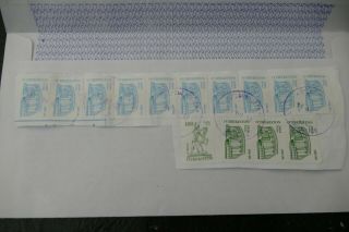 14 Uzbekistan Postage Stamps Philately Philatelic Postal Kiloware Mail