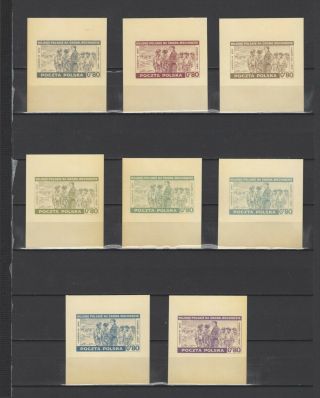,  1943 Participation In The War 80 Nominal In Different Colour Thick Paper