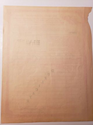 Opium Order Form for Opium,  Coca Leaves Series of 1936 1929 treasury department 5
