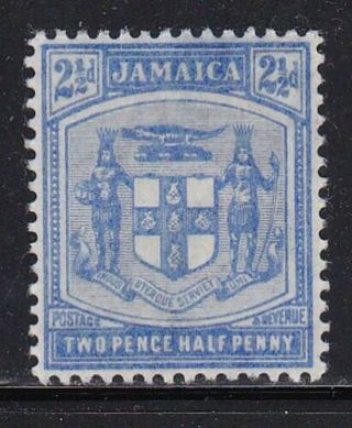 Album Treasures Jamaica Scott 46a 2 1/2p Coat Of Arms Nh