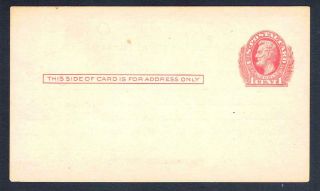 Us Ux23 Postal Card - 1911 1 Cent Lincoln
