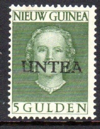 1962 Netherlands Guinea Untea Opt 5g Hinged