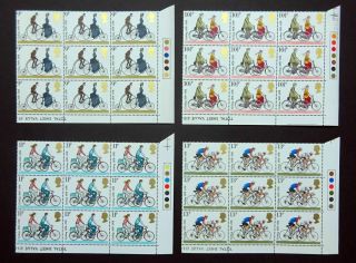 Gb Qeii 1978 Centenaries Of Cyclists Sg1067 - 1070,  Never Hinged (ref:a3d)