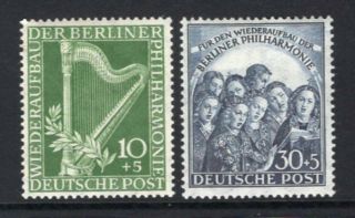 Berlin 1950 Philharmonic Set Of 2 Cv$67