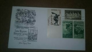 A30 1970 Stone Mountain Combo Artcraft First Day Cover