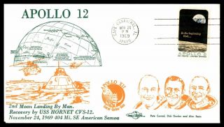 Florida Cape Canaveral Apollo 12 Recovery By Uss Hornet Cvs 12 November 24 1969