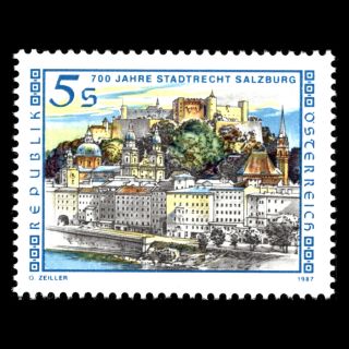 Austria 1987 - 700th Anniversary Of Salzburg 