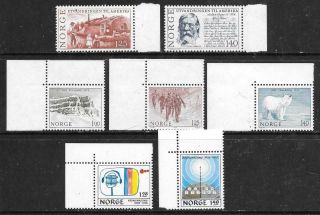 Norway - 3 X Mnh Sets - 1975 Issues.