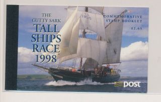 Lk77676 Ireland 1998 Cutty Sark Tall Ships Race Prestige Booklet Mnh