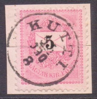 Hungary Magyar Postmark / Cancel " Kutti " 1895 Now Kuty,  Slovakia