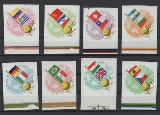 Hungary,  Magyar,  Stamps,  1962,  Mi.  1830 - 1837 B.