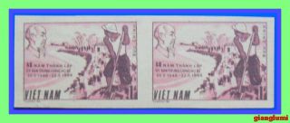 Vietnam Imperf Strengthening Dykes Pair Mnh Ngai