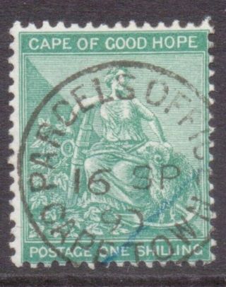 Cape Of Good Hope Postmark / Cancel " Parcels Office Cape Town " 189?