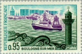 Ebs France 1967 Tourism - Boulogne - Sur - Mer (pas - De - Calais) Yt1503 Mnh