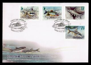 Dr Who 2011 Taiwan China Fish Fdc Pictorial Cancel C124128