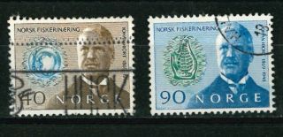 Norway Norge Old Stamps 1969 - The 100th Anniversary Of The Birth Of Johan Hjort