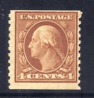 Us Stamps - 495 - Mnh - 4 Cent Washington Coil Issue - Cv $21